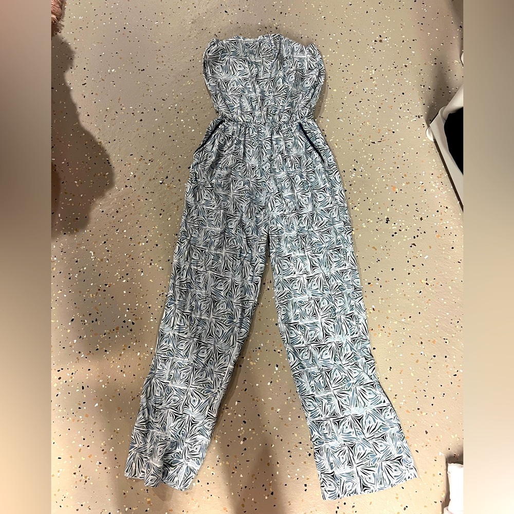 Strapless jumpsuit size Large